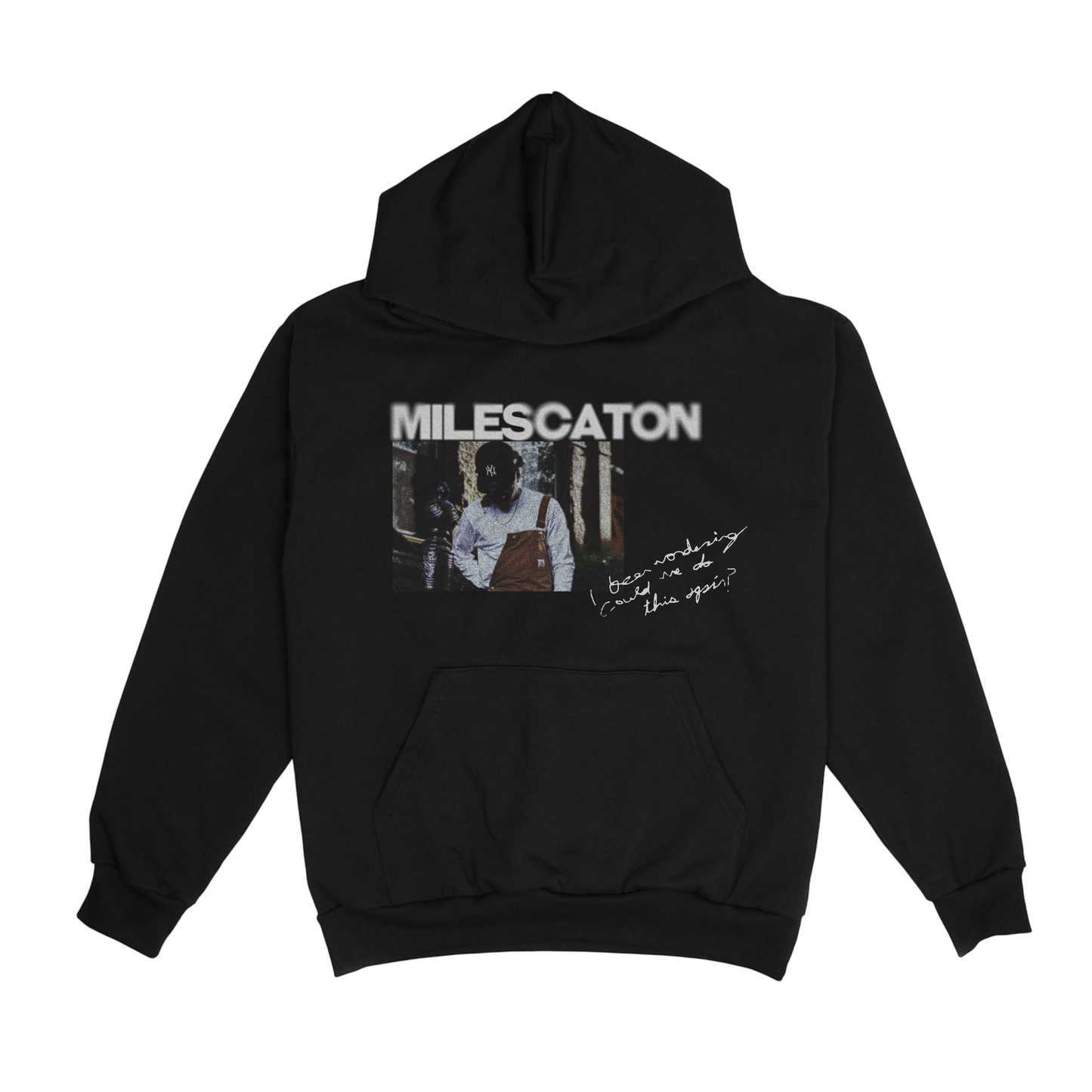 BEEN WONDERING HOODIE - BLACK