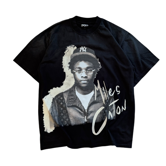 MILES TEE - BLACK