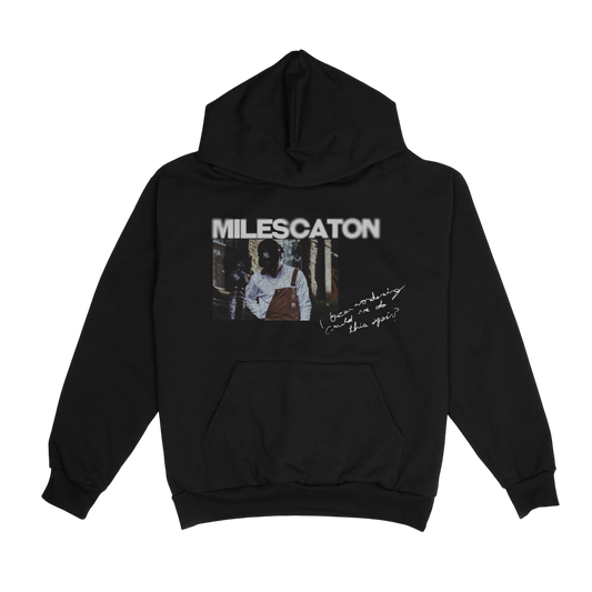 BEEN WONDERING HOODIE - BLACK